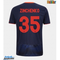 Nottingham Forest Oleksandr Zinchenko #35 Tredjedrakt 2025-26 Kortermet